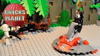 Republic Troopers vs Sith Troopers LEGO Star Wars 75001 set - Review, Stop motion, Time-Lapse build