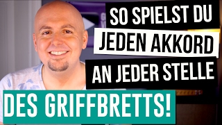 Drop-2-Akkorde - Gitarre Akkorde Umkehrungen - Gitarrenakkorde Umkehrungen