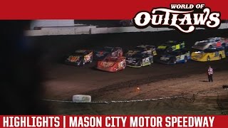 World of Outlaws Craftsman Late Models Mason City Motor Speedway July 8th, 2016 | HIGHLIGHTS