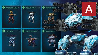 War Robots - Weak Weapons On Strong Robots Dream Hangars Episode 28 | WR Max Gameplay