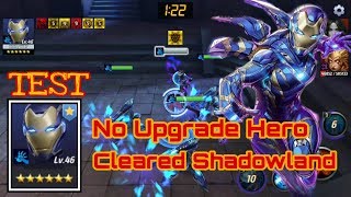 Rescue no upgrade Lv.46 test Shadowland - Marvel Future Fight