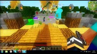 # №1 видео на VimeWorld как летать на BlockParty (заглючить) !!!