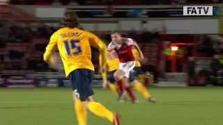 Wrexham vs Oxford United 1-2, FA Cup Second Round Proper 2013-14 highlights