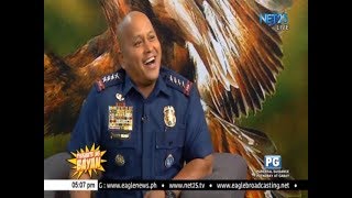 PNP Chief General Ronald "Bato"  Dela Rosa sings in Piskante ng Bayan