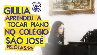 Conexão 2014: Professora de música do Colégio São José apresenta sua aluna Giulia Waldemarin