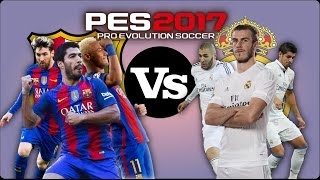 PES 2017(PS4 PRO) Карьера за Real Madrid VS Barcelona (El Clásico)#9