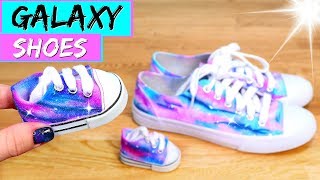 DIY Galaxy Shoes for American Girl dolls!
