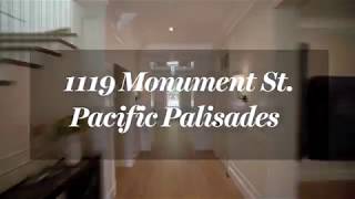 1119 Monument St. Pacific Palisades, CA 90272