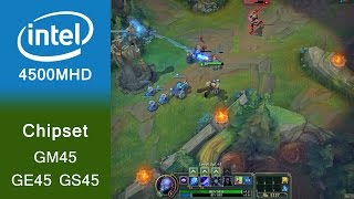 League Of Legends Gameplay Intel GMA 4500MHD