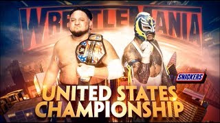 WWE 2K19 Wrestlemania 35 Match Rey Mysterio vs. Samoa Joe Wrestlemania 35 Match April 7 2019 D