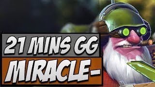Liquid.Miracle Sniper - 9386 MMR | Dota 2 TI9