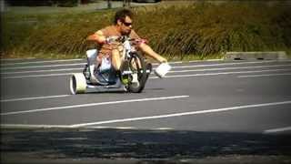 Motorized Drift Trike Madness!