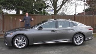 Lexus LS 500 2018 года - это крутейший люксовый седан за $120 000