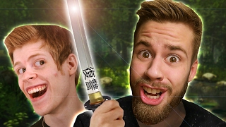 JAKTEN PÅ SVÄRDET | The Forest med STAMSITE #6