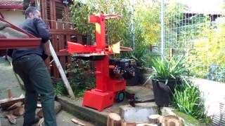 Σχιστικο μηχανημα ξυλων motoyard 7 τονων 6,5 ,hp