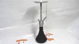 ? Обзор кальяна Kaya Shisha Black Neon INOX 630CE-T Click KONIK 2S Basic ?