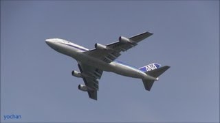 Boeing 747-400 (747-481D) Take-off "JA8960" All Nippon Airways (NH/ANA)