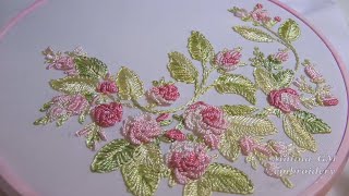 Brazilian Embroidery roses  ?  Бразильская вышивка