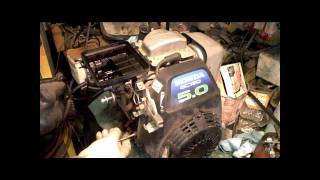 Honda gc160 gc190 carb rebuild gcv160 PART 2 of 2