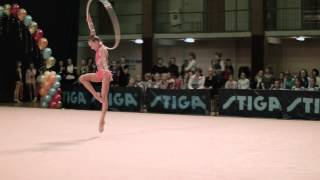 Юлия Водопьянова. Обруч Метелица 2015 Rhythmic Gymnastics
