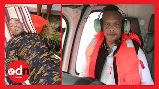 Helicopter Crash Survivor 'Swam for 12 HOURS' to Safety