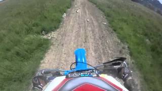 My first ride on a 250 2 stroke! TM250