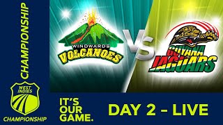 ?LIVE Windward Islands v Guyana - Day 2 | West Indies Championship | Friday 14th February 2020
