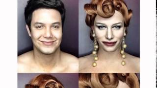 Makeup гений Парень перевоплощается в знаменитостей