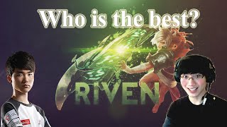 Faker vs Boxbox || Who is the best? Riven