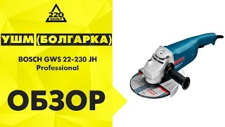 УШМ болгарка BOSCH GWS 22 230 JH Professional