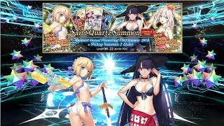 Fate Grand Order | Summer Banner Part 2 - Final Attempt to Summon Summer Martha & Artoria