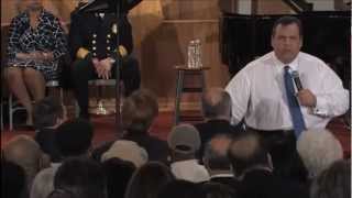 Chris Christie Discusses Education Reform in Paterson