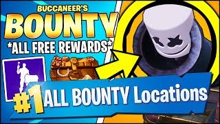 SHOOT YOURSELF OUT OF A PIRATE CANNON IN DIFFERENT MATCHES (Fortnite BUCCANEER'S BOUNTY CHALLENGES)