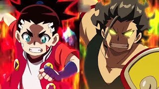 Beyblade Burst Super Zetsu [AMV] - Aiga Vs Houi / Shu Comeback