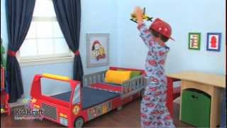 Kidkraft Fire Engine Bed - Boys Fire Truck 76031 - Jadlam Racing Models