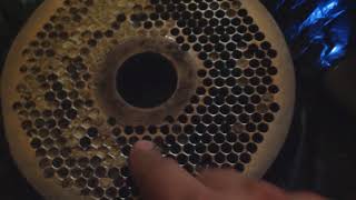 Матрица гранулятора с ВР после притирки полировки! Matrix of granulation lapping!