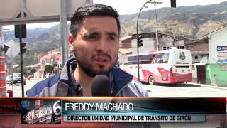 Nuevos semáforos distribuyen tráfico en Girón en la vía interprovincial