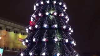 Kharkiv. Christmas tree 2015.  freedom square.Площадь свободы.ёлка 2015