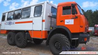 Вахтовый автобус НЕФАЗ 4208-12-15 (4208-11-13) на шасси Камаз 43114