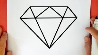 COMMENT DESSINER UN DIAMANT FACILE