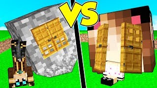 CASA AL CONTRARIO contro CASA IMPOSSIBILE su MINECRAFT!