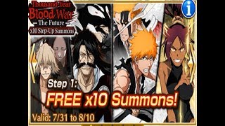 Bleach Brave Souls - 3600 Orb - The Future - Ichigo, Yhwach, Yoruichi, Kisuke