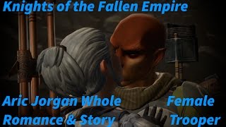 SWTOR KOTFE - WHOLE Aric Jorgan Romance & Story (Female Trooper)