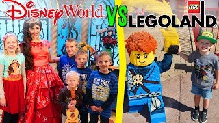 Disney World vs Legoland vs Universal -- Florida Family Fun!