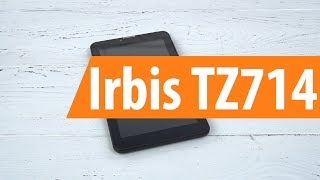 Распаковка планшета Irbis TZ714 / Unboxing Irbis TZ714