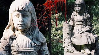 Haunted Statue Cries Blood.. | Ghost of Little Gracie Watson