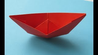 БУМАЖНЫЙ КОРАБЛИК - Легкое Оригами для Детей