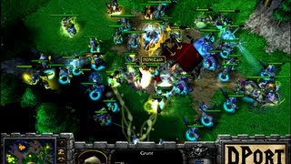 WarCraft 3: 2v2 Cash (OC)  + Foggy (NE)  vs Sonik (NE) + KraV (UD) - WC82 - G1