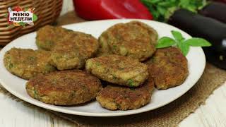 Три очень вкусных блюда из БАКЛАЖАНОВ ( КОТЛЕТЫ, ОТБИВНЫЕ, САЛАТ ПО КОРЕЙСКИ)
