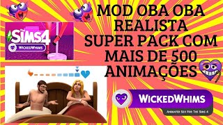 Mod Wicked Whims Oba Oba Realista Atualizado em Português e mais de 500 Animações (The Sims 4) 2020